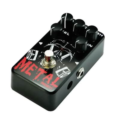 MOEN AM-TM Metal Guitar Effect Pedal, Metal Distortion Level Gain Low Middle High Guitar image 4