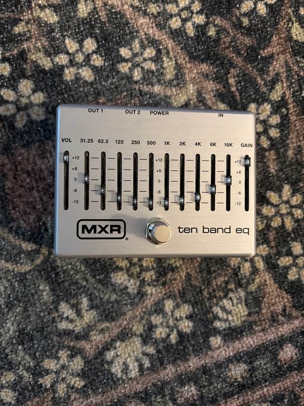MXR M108S Ten Band EQ 2016 - Present - Silver image 1