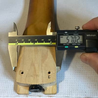 2017 MIM Charvel San Dimas Pro Mod Guitar Neck Floyd Ready 22 Fret Truss Wheel (Heavy Relic Wear) image 24