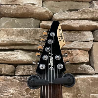 Schecter USA Custom Shop Sunset 7 1998 - Cherry Sunburst w/OHSC image 6