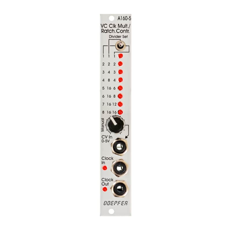 Doepfer A-160-5 Voltage Controlled Clock Multiplier / Ratcheting Controller image 1