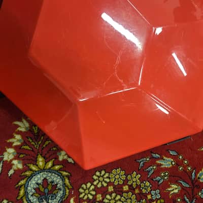 Simmons Drum Pad Set of 3 Two Tom One Kick Red Backing 1980s image 6