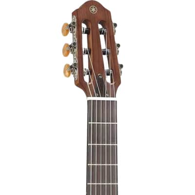 Yamaha Nylon String Silent Guitar Crimson Red Burst image 3