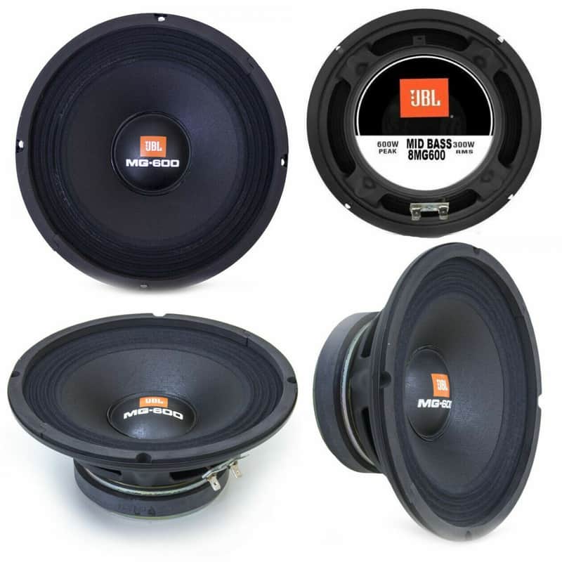 4x JBL Selenium 8MG600 8" Mid-Bass Woofer 600 Watts 8-Ohms image 1
