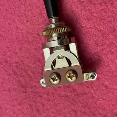 vintage 1993 Gibson Les Paul 3-way switch w/ tip +nut for custom standard deluxe es 335 sg 245 255 330 135 image 1