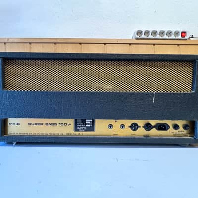 Marshall JMP 1992 Super Bass 100W 1976 - Black Tolex Bild 3
