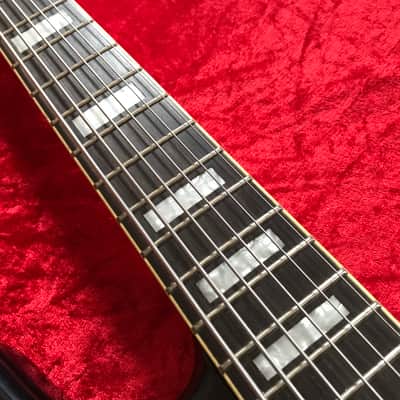 Harley Benton GuitarBass VS - Bass VI style in Sunburst image 12