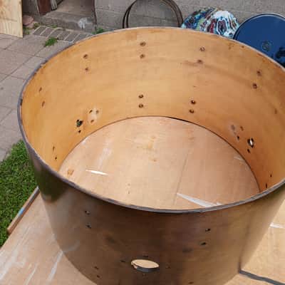 Ludwig 6 Ply 24" Bass Drum Shell and Hoops image 9