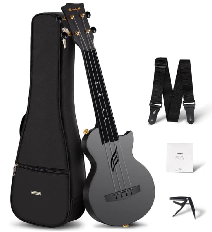Enya Nova U Mini 21" Carbon Fiber Soprano Ukulele Kit