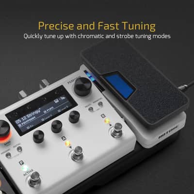 HOTONE Multi-function 4 in 1 Switchable Volume & Expression Pedal with Buffer switch and Visible Tuner SP-30T(U.S. domestic inventory) image 5
