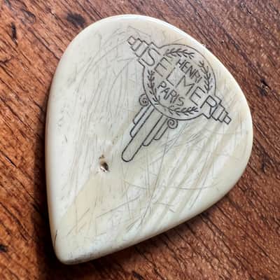 Antique Vintage Selmer Phenolic Gypsy pick Manouche Django Reinhardt Rare image 1