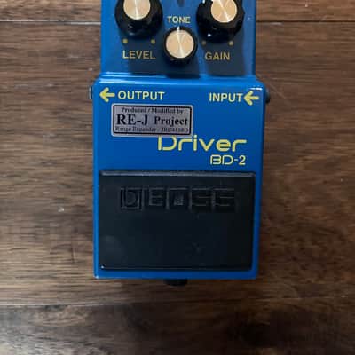 Analogman Boss BD-2 Blues Driver with Mod 2010s - Blue image 1