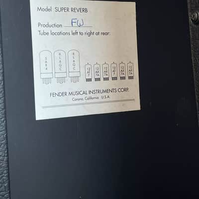 FENDER '65 Super Reverb Reissue image 6