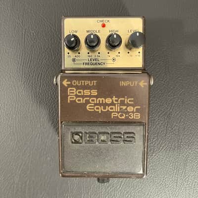 Reverb.com listing, price, conditions, and images for boss-pq-3b-bass-parametric-equalizer