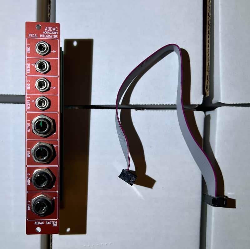 ADDAC System ADDAC200pi Dual Pedal Integrator (Red) (DIY Kit Build) image 1