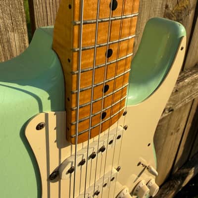 Fender Custom Shop '56 Reissue Stratocaster Relic AAA Flame Maple Neck image 10