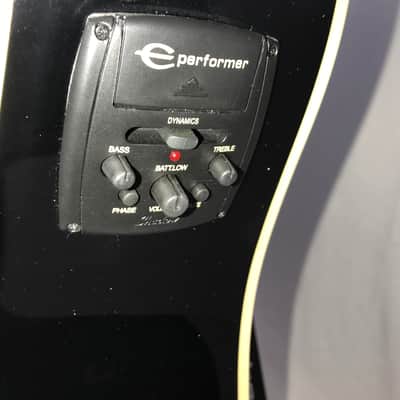 Epiphone Limited Edition Hummingbird Pro Electric/Acoustic Guitar – Ebony image 10