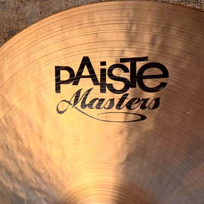 Paiste MASTERS Dark Crash 18” Gorgeous PAPER THIN Dark Complex at 1295 g Don’t Pay $550 For A Guess image 3