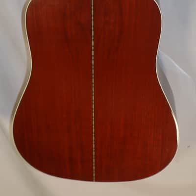 Yamaha DW-4S-12 12-string Dreadnought Acoustic Guitar with gig bag used image 7