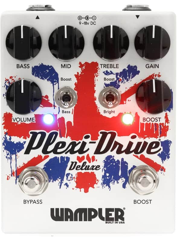 Wampler Plexi-Drive Deluxe V2 Distortion & Overdrive Guitar Effects Pedal image 1