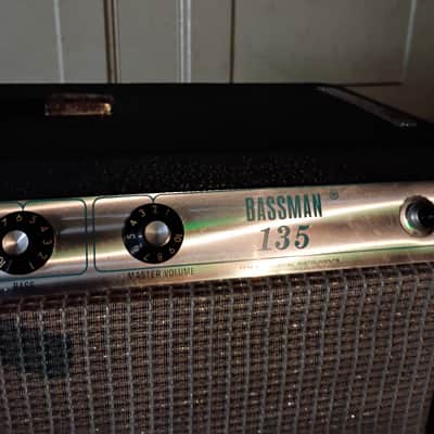 Fender Bassman 135 2-Channel 135-Watt Guitar Amp Head 1977 - 1980 - Silverface image 2