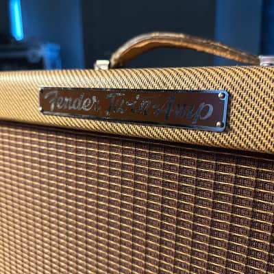 Original Fender High Power Tweed Twin 5F8-A 1958-1960 | Reverb