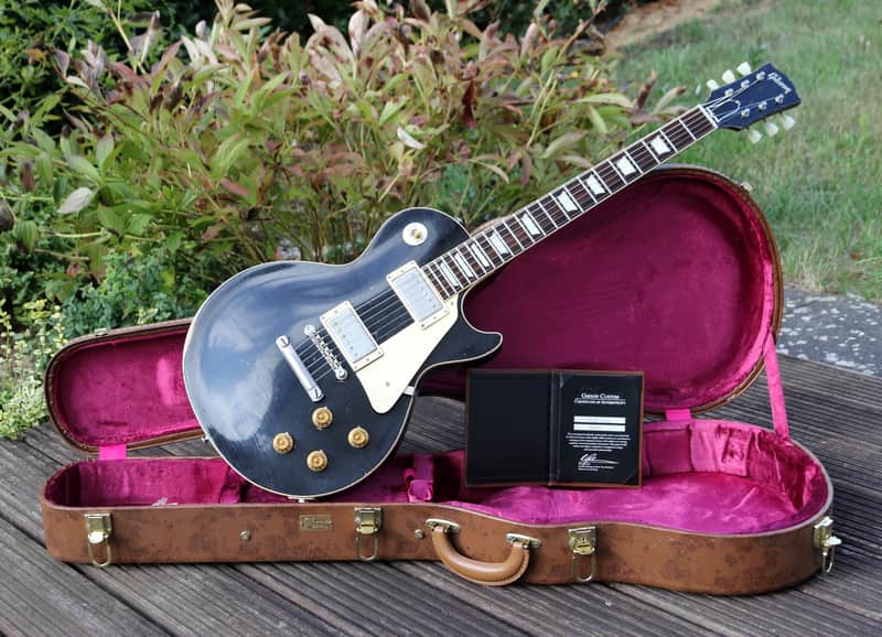 Gibson Custom Shop 1958 Les Paul Reissue R8 – 2014 Klangfarbe Special Edition – Heavy Aged Ebony image 1