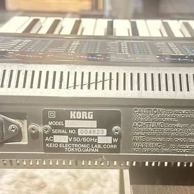 Korg DW 8000 1985 - 1987 - Black 80s image 4