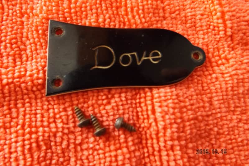 Gibson Dove 1975 truss rod cover image 1