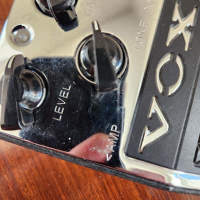 Rare Analogman-Modded Vox Valve-Tone V810.  Silver Mod (TS9, Tube Screamer) + Green LED image 10