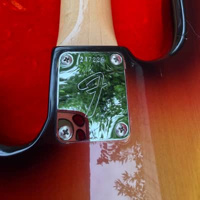 Fender Precision Bass 1969 Sunburst image 9