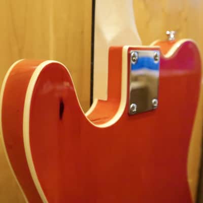 AIO TB4 4 String Telecaster Bass - Tiger Amber w/gig bag image 19