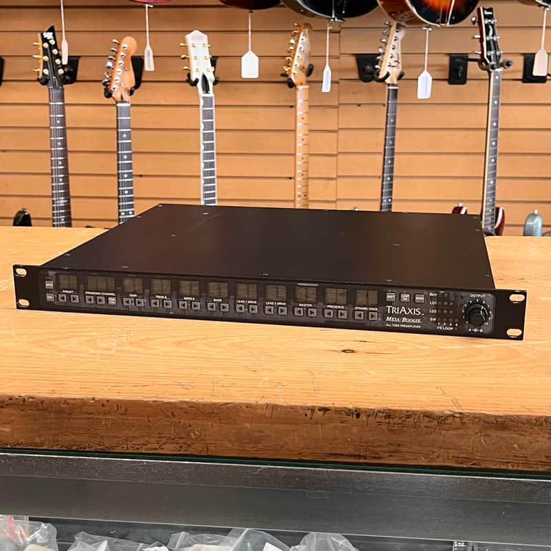 Mesa Boogie TRIAXIS ギター アンプ プリアンプ Mesa Boogie TriAxis Programmable Pre-Amp | Reverb