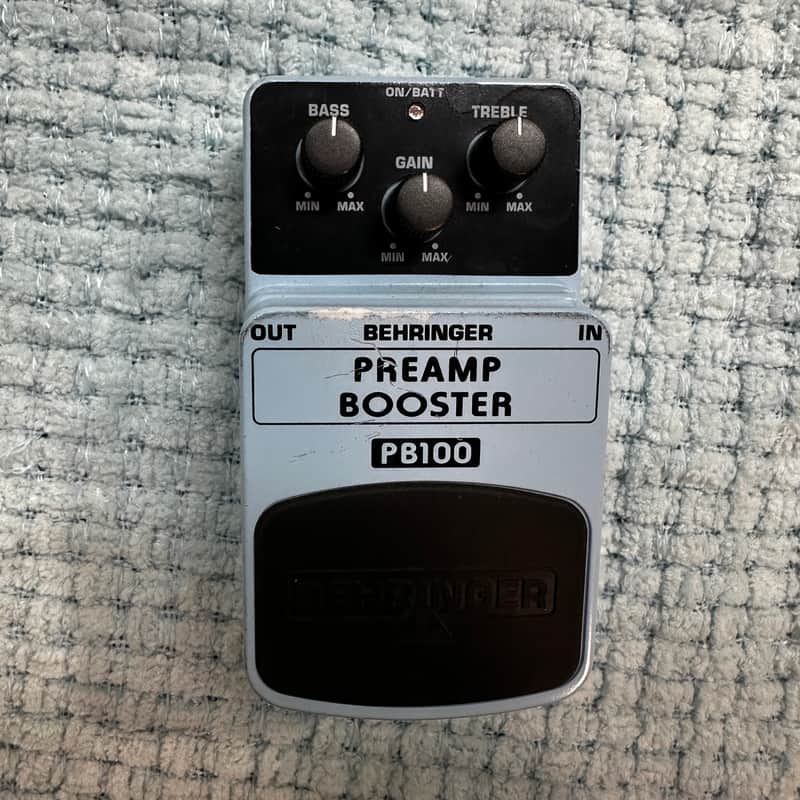 【値下げ】BEHRINGER プリアンプブースター PB100 Behringer PB100 Preamp Booster | Reverb