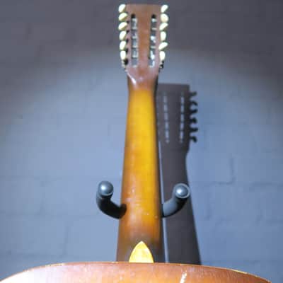 Stella Harmony H912 12 String 1966 Sunburst Kurt Cobain Nirvana Acoustic Guitar + Original Case image 16