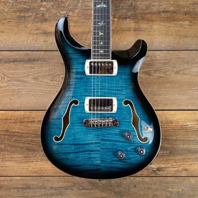 PRS SE Hollowbody II Piezo Electric Guitar - Peacock Blue image 1