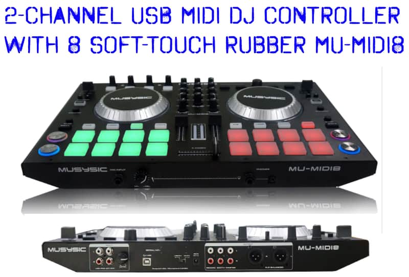 MU-MIDI8 2 CHANNELS 2025 - BRAND NEW image 1