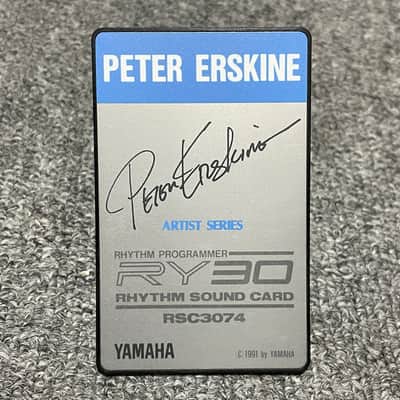 YAMAHA RY30 RSC3074 Peter Erskine Rhythm Sound Card