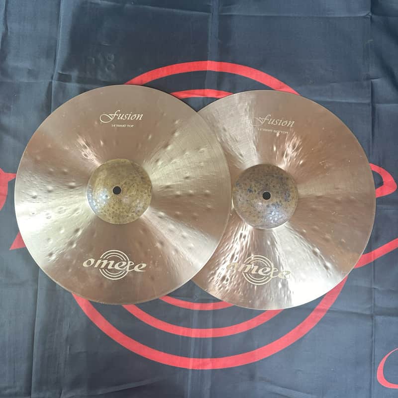 Omete Fusion Series Cymbals - Hi-Hats-14" image 1