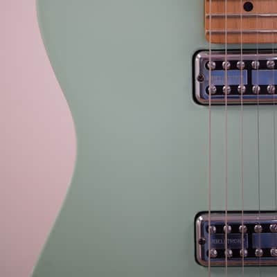 2014 Fender Mexico Cabronita Telecaster - in Surf Green image 16