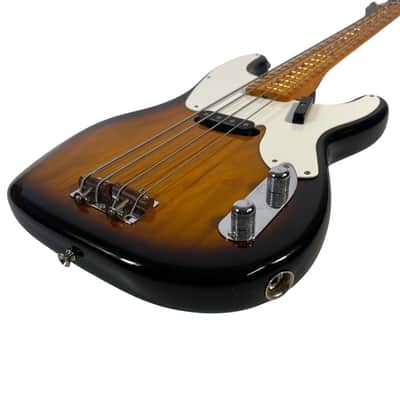 2023 Fender American Vintage II 1954 Precision Bass w/ OHSC - 2 Color Sunburst image 3