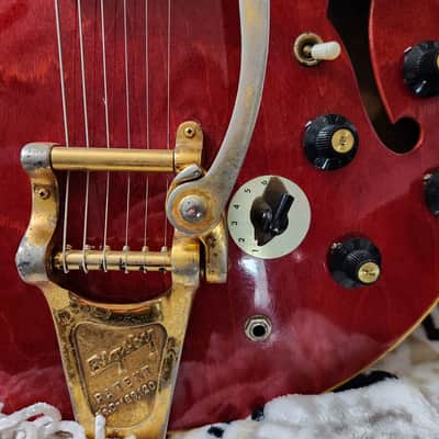 Gibson ES-345TDSV Stereo 1968 - Cherry w/Factory Bigsby image 8
