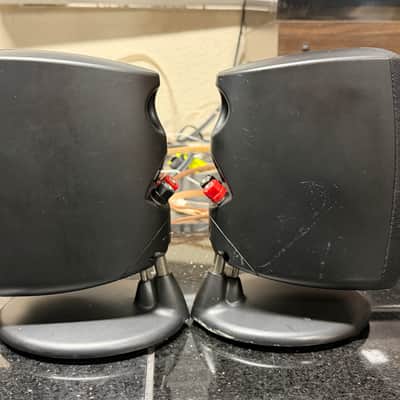 Klipsch Quintet III Satellite Speakers QSL5BL w/ Swivel Mount; Tested SEE VIDEO image 11