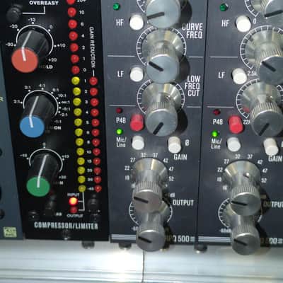 AEA RPQ500 Series 2 500 Series Mic Preamp Module with CurveShaper 2010s - Silver image 1