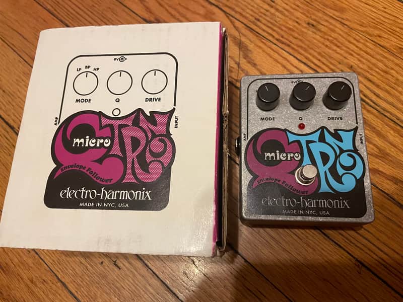 Electro-Harmonix Micro Q-Tron Envelope Filter 2006 - Present - Silver / Black / Blue image 1