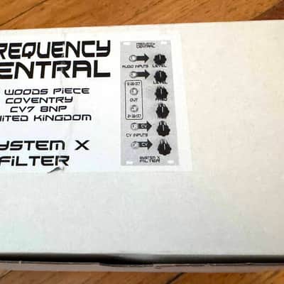 Frequency Central System X Filter (Original Version Factory Built) image 2