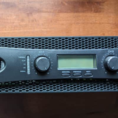 Crown XLS 1502 2-Channel 525W Power Amplifier 2010s - Black image 2