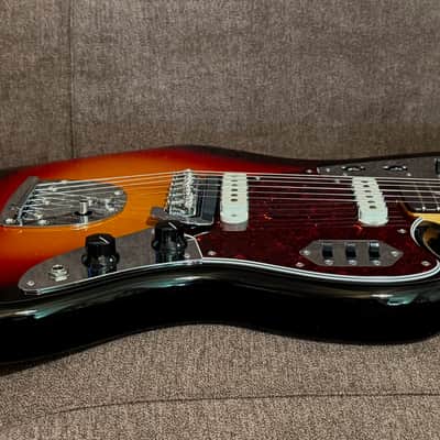Fender Vintera III Mid '60s Jaguar with Fender Deluxe Gig Bag and case candy 2026 Model in 3-Color Sunburst image 11