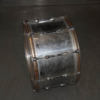 Slingerland 26" chrome marching bass drum 70's? - Chrome / Silver image 2