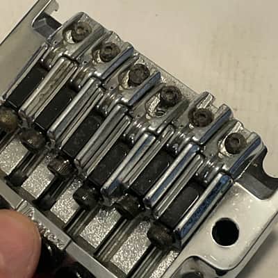 2000's Korean Ibanez RG Series Edge Pro II Chrome Floyd Rose Tremolo Bridge & Arm image 16